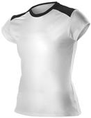 Women Girls 5.5oz Poly Fitted Cap Sleeve Shirts CO Women Girls 5.5oz Poly Fitted Cap Sleeve Shirts CO