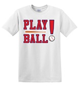 Epic Adult/Youth Play Ball Cotton Graphic T-Shirts