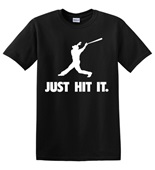 Epic Adult/Youth Just Hit It Darks Cotton Graphic T-Shirts