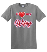 Epic Adult/Youth Love My Wife Cotton Graphic T-Shirts
