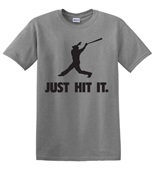 Epic Adult/Youth Just Hit It Light Cotton Graphic T-Shirts