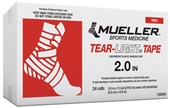 Mueller Tear-Light Color Tape Case of 24 Rolls