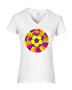 Epic Ladies High On Soccer V-Neck Graphic T-Shirts