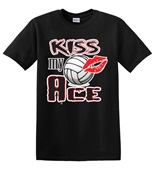 Epic Adult/Youth Kiss My Ace Cotton Graphic T-Shirts
