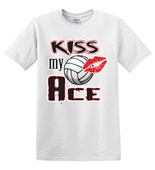 Epic Adult/Youth Kiss My Ace Cotton Graphic T-Shirts