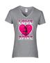 Epic Ladies Love @ First Spike V-Neck Graphic T-Shirts