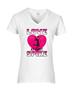 Epic Ladies Love @ First Spike V-Neck Graphic T-Shirts