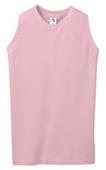 Womens Sleeveless V-Neck Volleyball/Softball Jerseys LIGHT PINK Primary