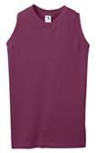 Womens Sleeveless V-Neck Volleyball/Softball Jerseys MAROON Primary