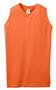 Womens Sleeveless V-Neck Volleyball/Softball Jerseys ORANGE Primary
