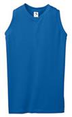 Womens Sleeveless V-Neck Volleyball/Softball Jerseys ROYAL BLUE Primary