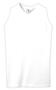 Augusta Sportswear Ladies Sleeveless V-Neck Jersey 556 WHITE Primary