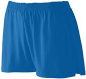 Augusta Sportswear 3" Ladies Jr Fit Jersey Shorts No Pockets