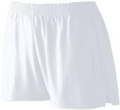 Augusta Sportswear 3" Ladies Jr Fit Jersey Shorts No Pockets