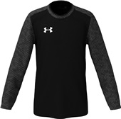 Under Armour Boy's Y Wall GK Jersey 1364967 001 - BLACK Primary