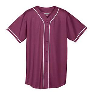 Augusta 6909  Cutter+ Full Button Baseball Jersey