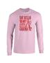 Epic Say Hello Long Sleeve Cotton Graphic T-Shirts