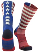 TCK USA Old Glory Heathered Flag Socks PAIR