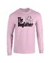 Epic The Dogfather Long Sleeve Cotton Graphic T-Shirts