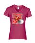 Epic Ladies Coming In Hot V-Neck Graphic T-Shirts