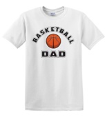 Epic Adult/Youth Basketball Dad Cotton Graphic T-Shirts