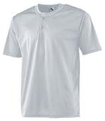 Augusta Sportswear Adult Youth 6oz Two-Button Baseball Jersey