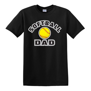 Epic Adult/Youth Softball Dad Cotton Graphic T-Shirts