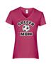 Epic Ladies Soccer Mom V-Neck Graphic T-Shirts