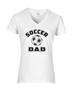 Epic Ladies Soccer Dad V-Neck Graphic T-Shirts