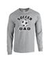 Epic Soccer Dad Long Sleeve Cotton Graphic T-Shirts