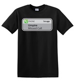 Epic Adult/Youth Missed Call Cotton Graphic T-Shirts