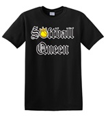 Epic Adult/Youth Softball Queen Cotton Graphic T-Shirts