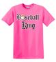 Epic Adult/Youth Baseball King Cotton Graphic T-Shirts