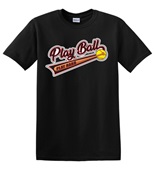 Epic Adult/Youth Softball Play Ball Cotton Graphic T-Shirts