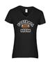 Epic Ladies Football Mom V-Neck Graphic T-Shirts