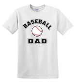 Epic Adult/Youth Baseball Dad Cotton Graphic T-Shirts