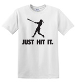 Epic Adult/Youth Softball - Hit It Cotton Graphic T-Shirts