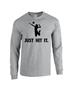 Epic Volleyball Hit It Long Sleeve Cotton Graphic T-Shirts