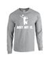 Epic Volleyball Hit It Long Sleeve Cotton Graphic T-Shirts