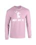 Epic Volleyball Hit It Long Sleeve Cotton Graphic T-Shirts