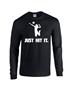 Epic Volleyball Hit It Long Sleeve Cotton Graphic T-Shirts