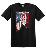 Epic Adult/Youth 'Merica Softball Cotton Graphic T-Shirts