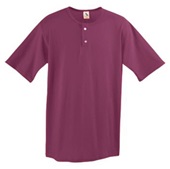 Augusta Sportswear Two-Button Baseball Jersey