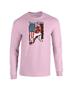 Epic 'Merica Football Long Sleeve Cotton Graphic T-Shirts