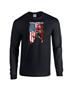 Epic 'Merica Soccer Long Sleeve Cotton Graphic T-Shirts