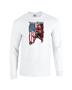 Epic 'Merica Soccer Long Sleeve Cotton Graphic T-Shirts