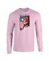 Epic 'Merica Volleyball Long Sleeve Cotton Graphic T-Shirts