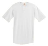 Youth Two-Button Baseball Jerseys (Ash,Heather,Kelly,Sky,Maroon,Silver,White)