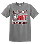 Epic Adult/Youth Softball Hustle Cotton Graphic T-Shirts