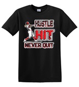 Epic Adult/Youth Softball Hustle Cotton Graphic T-Shirts